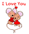 мышата - Романтические картинки про любовь