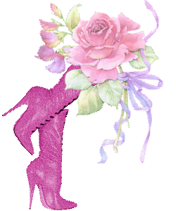 Цветок в розовых сапжках