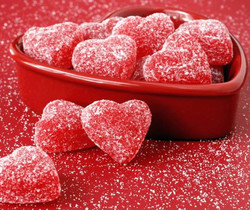 Сахарные сердечки - Сердечки - Валентинки