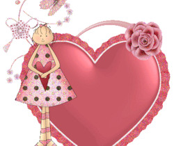 pink love - Сердечки - Валентинки