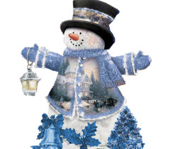 Снеговик - Поздравления с Новым годом