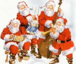 Santa Claus открытка - Поздравления с Новым годом