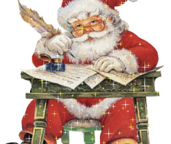Санта-Клаус - Поздравления с Новым годом
