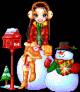 куколка снегурка - Анимационные и блестящие куколки doll