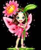 Фея и цветок - Анимационные и блестящие куколки doll
