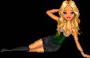 шикарная блондинка - Анимационные и блестящие куколки doll