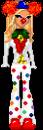 куколка клоун - Анимационные и блестящие куколки doll