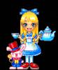 Алиса в стране чудес - Анимационные и блестящие куколки doll