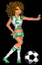 куколка футболистка - Анимационные и блестящие куколки doll