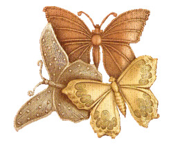 Блестящие бабочки - Картинки бабочки анимашки