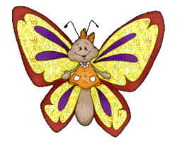 Весёлая бабочка - Картинки бабочки анимашки