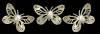 Золотые бабочки - Картинки бабочки анимашки