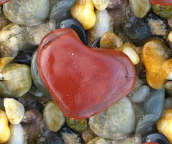Камни и сердце - Бесшовные фоны