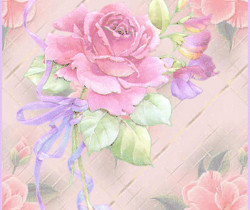 Розовые цветы - Бесшовные фоны
