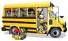 Школьный автобус - Смайлики и маленькие картинки анимашки