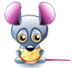 Мышь - Смайлики и маленькие картинки анимашки