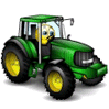 Трактор - Смайлики и маленькие картинки анимашки