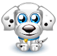 Собака далматин - Смайлики и маленькие картинки анимашки