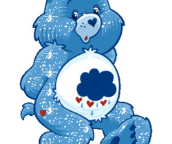Медведь - Блестящие картинки glitter