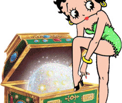 Betty Boop - Блестящие картинки glitter