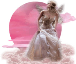 Ангел девушка - Блестящие картинки glitter