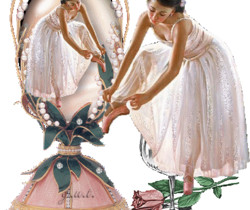 Балерина - Блестящие картинки glitter
