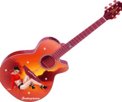 Музыкальный инструмент гитара - Блестящие картинки glitter