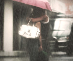 Двое под зонтом - Романтические картинки про любовь