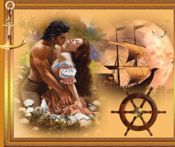 Пиратская любовь - Романтические картинки про любовь
