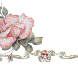 Розовая роза - Цветы GIF