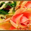 Розы и жемчуг - Цветы GIF