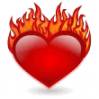 Огненное сердце - Сердечки - Валентинки