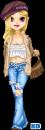 Glitter dolls в джинсах - Анимационные и блестящие куколки doll