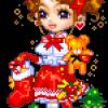 Куколка с рождественскими подарками - Анимационные и блестящие куколки doll
