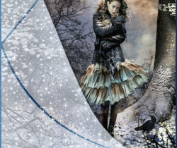 Девушка в зимнем лесу - Фэнтези и Фантастика