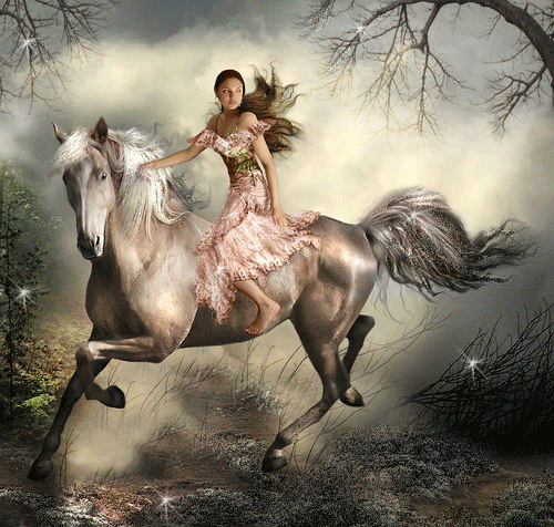 Девушка на лошади - Фэнтези и Фантастика