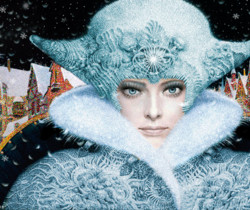 Королева снежная - Гламурные картинки девушки