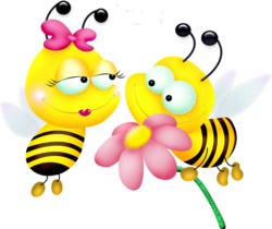 Пчелки - Картинки клипарт