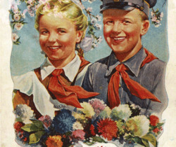 Советские открытки 1 мая