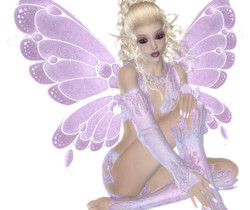 Фея - бабочка - Блестящие картинки glitter