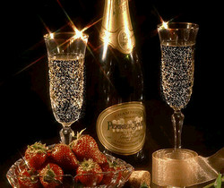 Шампанское - Блестящие картинки glitter