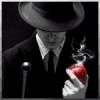 Мужчина с дымящимся яблоком - Анимированные аватары