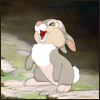 Мультипликационный заяц - Анимированные аватары